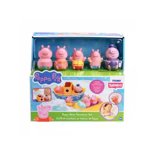 Peppa Pig Купание Wa Вода Играть Pedal BOAT Игрушки