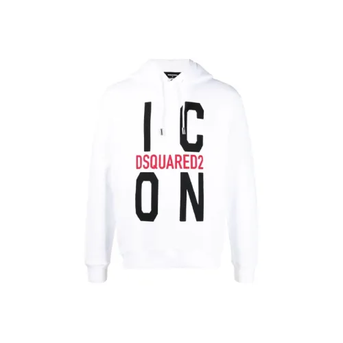 DSQUARED 2 Белый Мужской Свитшот