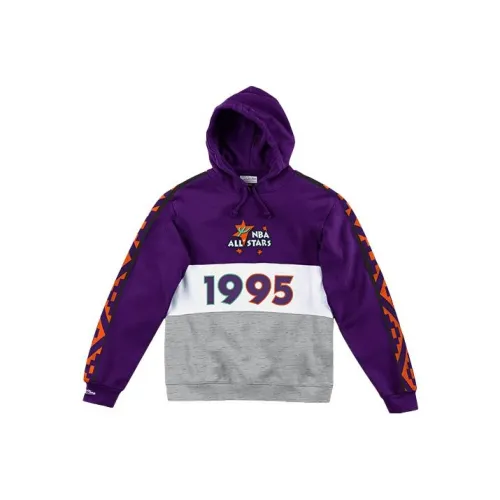 Mitchell Ness Фиолетовый Унисекс Свитшоты