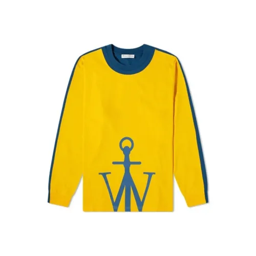 JW Anderson Желтые Мужские Свитшоты