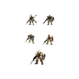 Кентукки, Коллаборация Bandai, Набор из 5, Капсульная игрушка, Выпускной, Сборка, Гандам