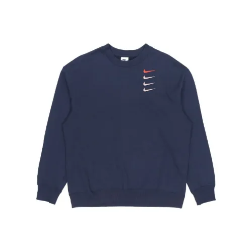 Nike Темно-синие мужские свитшоты