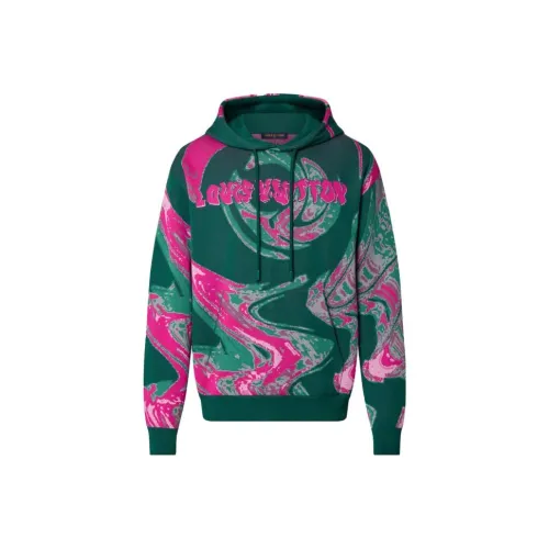 LOUIS VUITTON FW23 Толстовка Мужской Зеленый