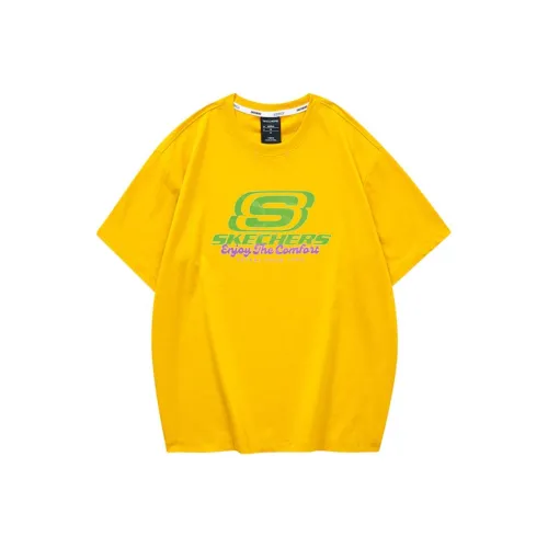 Skechers Colorful T-Shirt Унисекс Gold Mineral