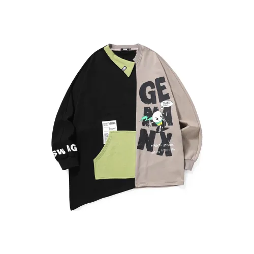 GENANX Loose Fit Regular Sweatshirt Unisex