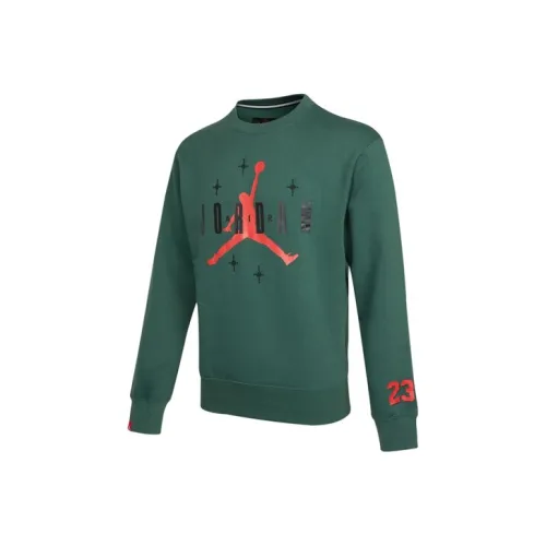 JORDAN Зеленый Мужской Свитшот