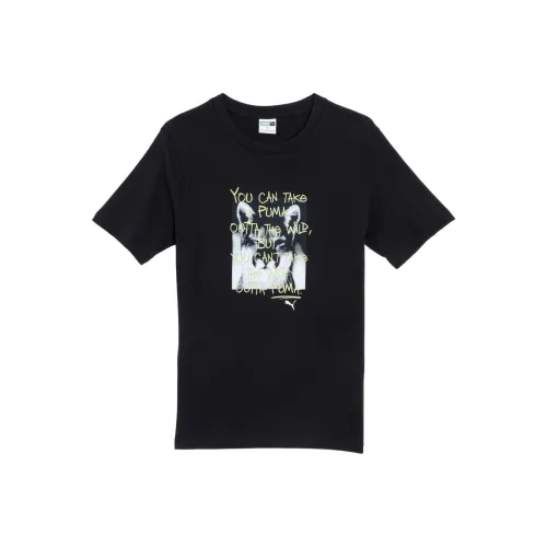 PUMA ESSENTIALS Черная Унисекс Футболка