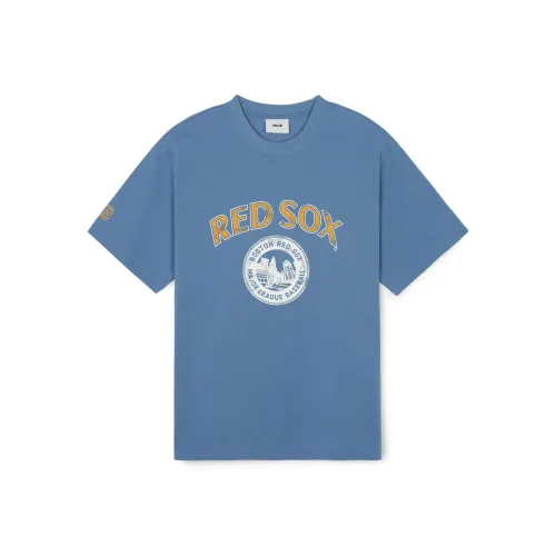 MLB Base Logo BOSTON REDSOX T-Shirt Унисекс Индиго