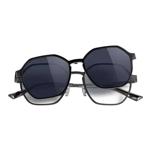 PARIM Сплав β-титан Квадратные Солнцезащитные очки Унисекс