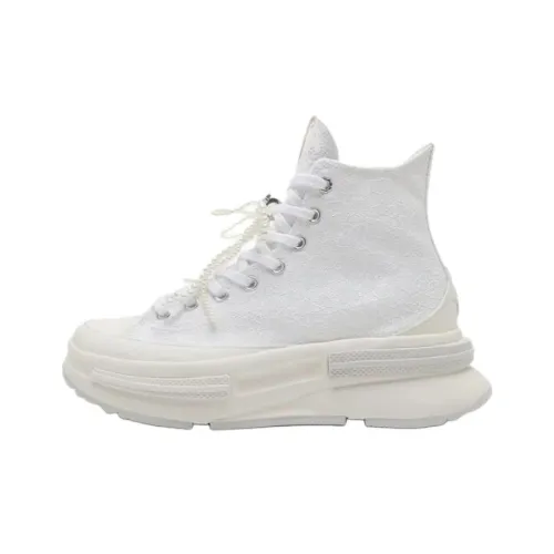 Конверс Run Star Legacy High Топ Кеды Женские Белые