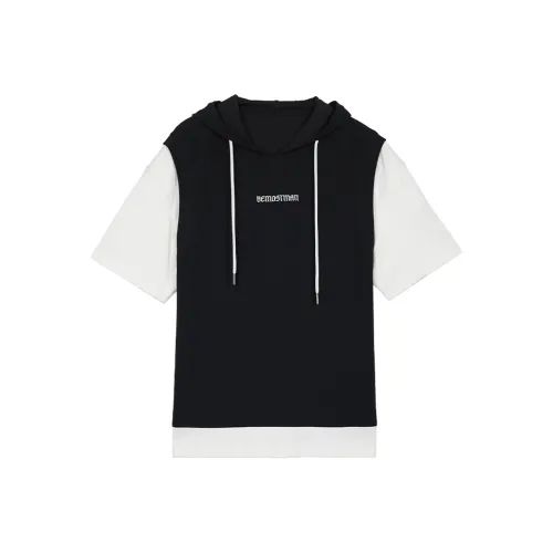 MOST Черный Белый Мужская T-Рубашка