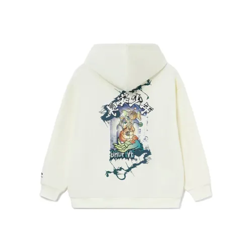 LINING Белый Унисекс Толстовки