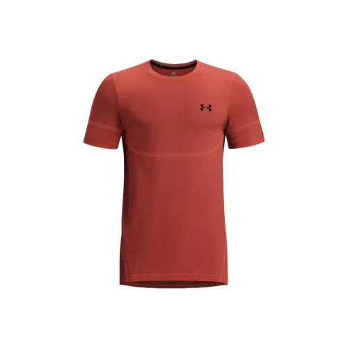 Under Armour Vanish Elite Seamless T-Shirt Мужская Пламя Цвет