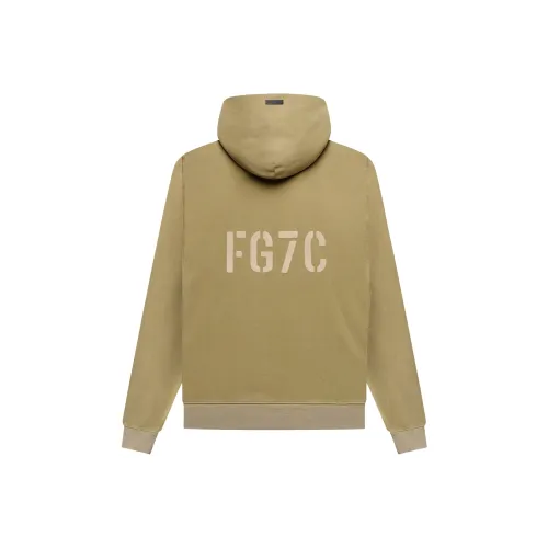 Fear of God Seventh Season Винтаж Армейский Зеленый Мужские Толстовки