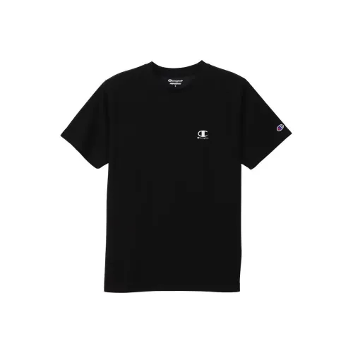 Champion Черные Мужские T-Рубашки
