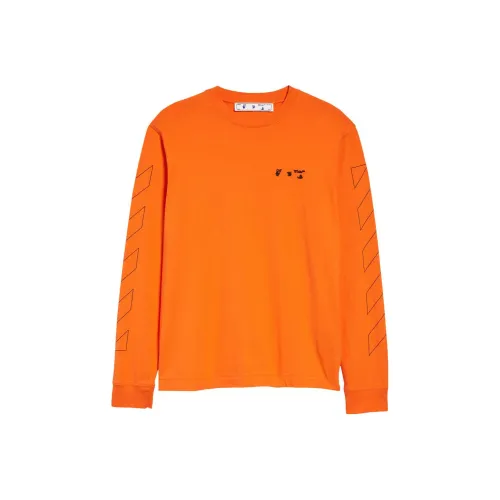 Off Белый Оранжевый Красный Мужские Толстовки