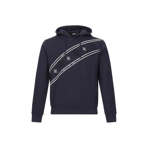 Fendi Синий Мужской Свитшот