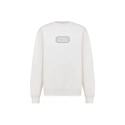 DIOR Белый Мужской Свитшот