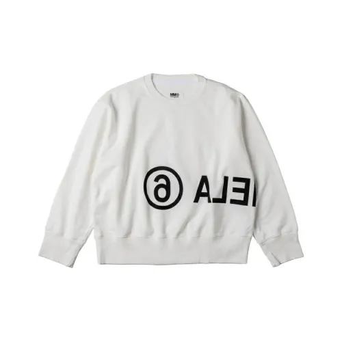 Maison Margiela Белый Мужские Свитшоты