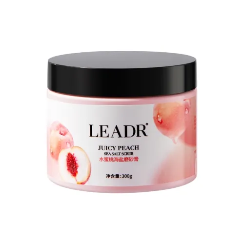 LEADR Медово-персиковый Морская соль Скраб 300г Отшелушивающий