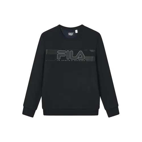 FILA Легенда Синий Мужской Свитшот