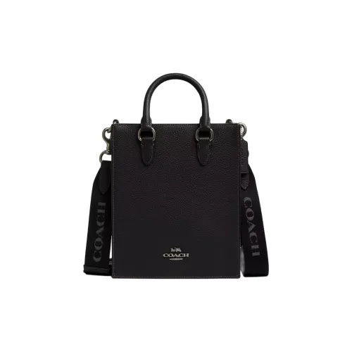COACH Dylan Кожа Одно Плечо Сумка Маленькая Женская Черная