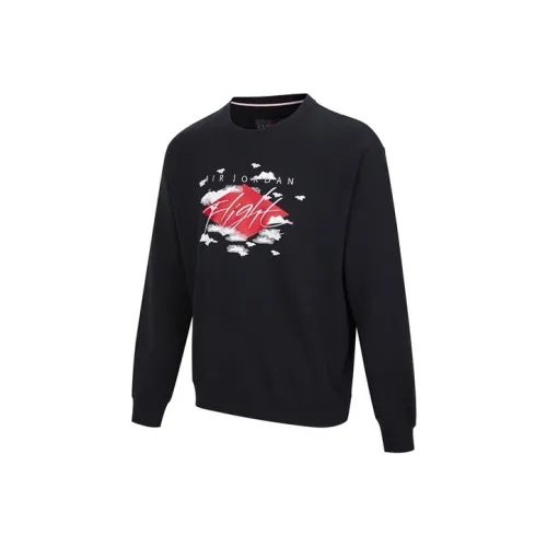 JORDAN Черный Мужской Свитшот