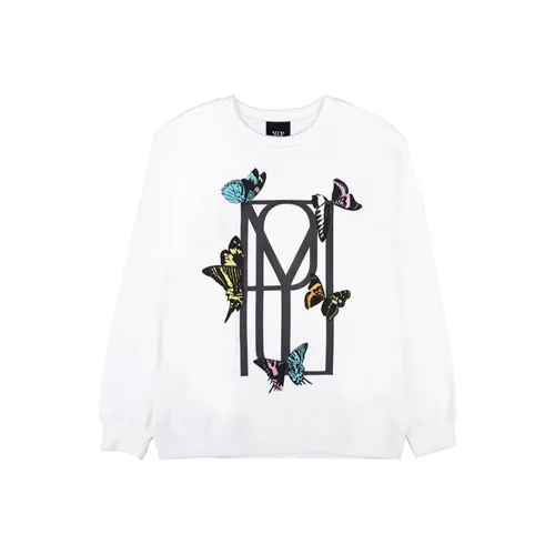 YLDP Белый Унисекс Свитшоты