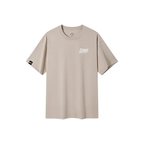 XTEP Basketball Collection Т-Рубашка Мужская Латте Коричневый