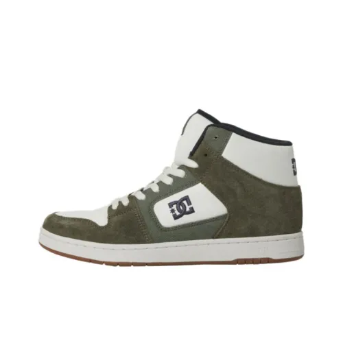 DC Shoes MANTECA 4 Высокие Кроссовки для скейтбординга Мужские Зеленые