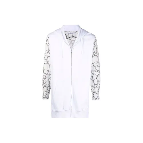 CDG Collaboration Белый Мужской Свитшот