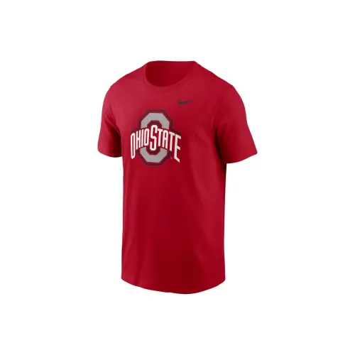 Nike College Red Men's T-Shirts Nike College Красный Мужские Футболки