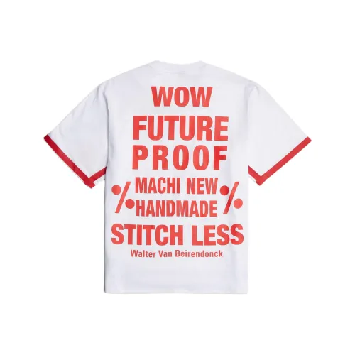 г Звезда RAW Walter Van Beirendonck Collaboration Белая Унисекс Футболка