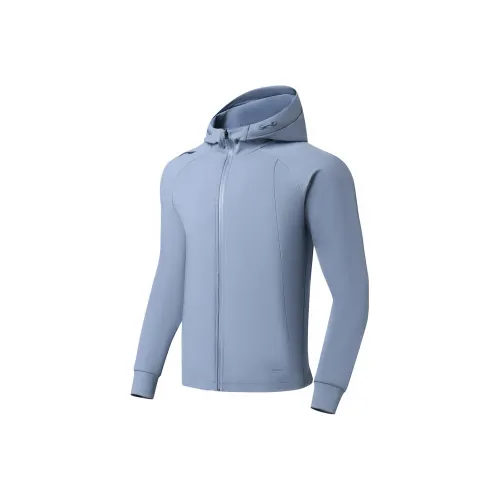 Лайнер Fitness Series Толстовка Мужской Мягкий Серый Синий