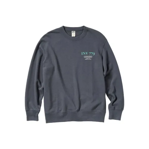 UNIQLO Толстовка Унисекс Темно-Серый