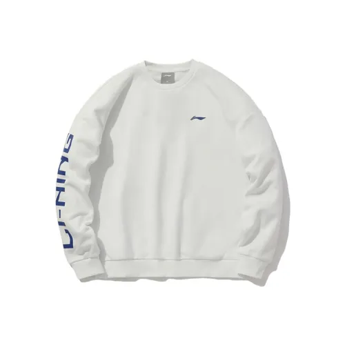 LINING Белый Унисекс Толстовки