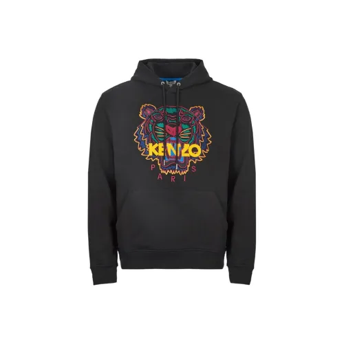 KENZO Classic Tiger Head Свитшот Мужской Черный