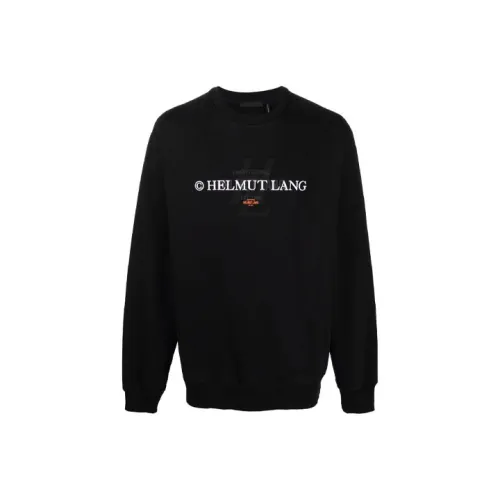 Helmut Lang Черные Мужские Свитшоты