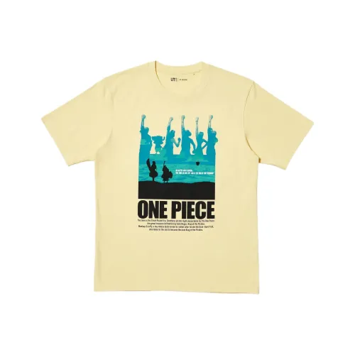 UNIQLO x One Piece LIANMINGKUAN One Piece Collaboration Edition SS25 Рубашка Мужская Желтая