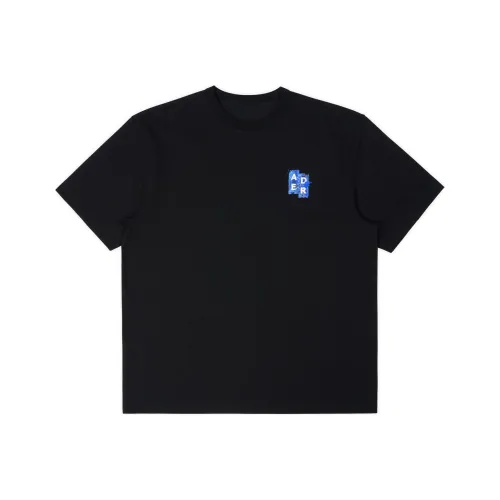 ADER ERROR Черная мужская футболка