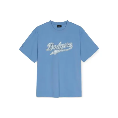 MLB Los Angeles Dodgers Overfit BIG Lu T Рубашка Унисекс Темно-Небесно-Синий