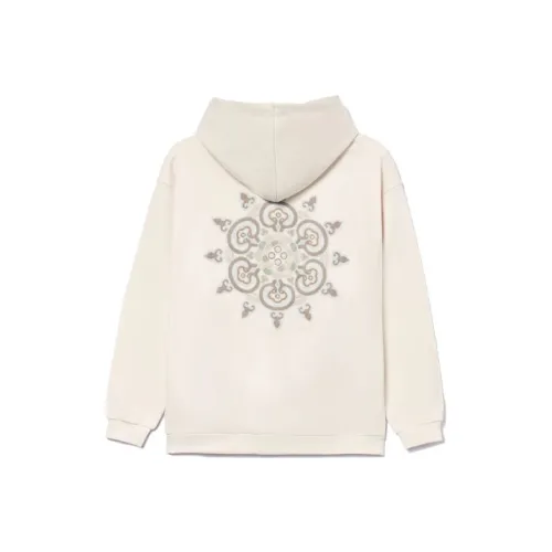 LINING Спорт Basketball Collection Лебединый белый Унисекс Толстовки