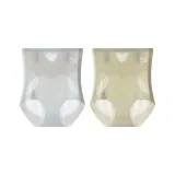 Группа A-Легко Формирующиеся Брюки с Обхватом Бедер-Синий+Зеленый