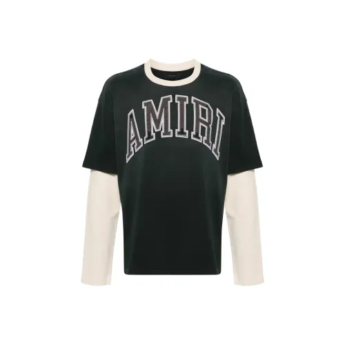 AMIRI Мужские черные футболки