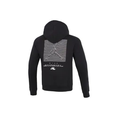 Jordan Свитшот Зимний Мужской Черный