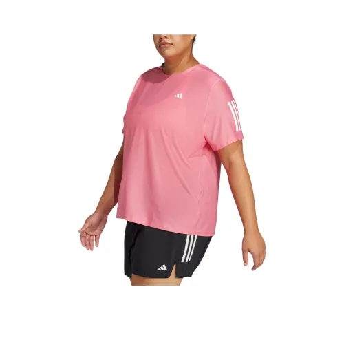 Adidas Own The RunAEROREADY Polygiene T Рубашка Унисекс Розовый