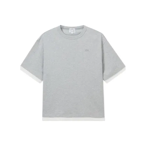 LACOSTE T-Shirt Унисекс Серебристо-Серый