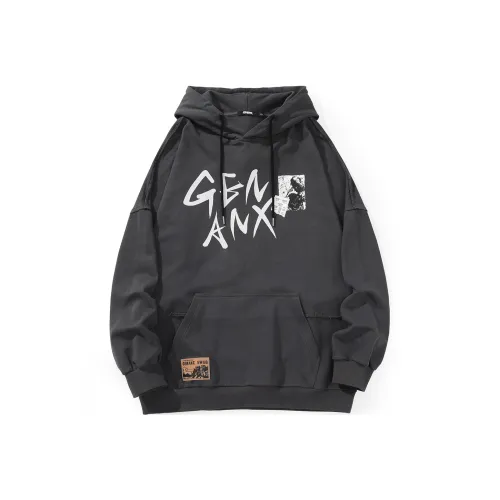 GENANX Свитшот Унисекс Темно-серый