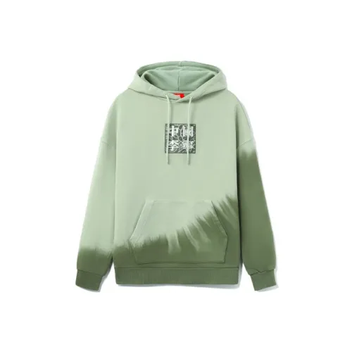 LINING Зеленая Унисекс Толстовка