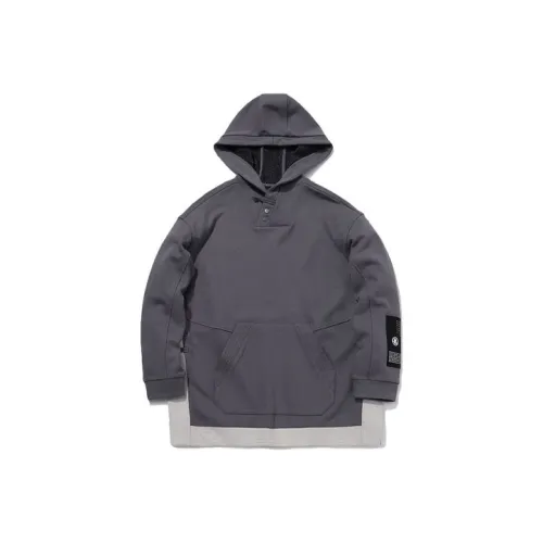 LINING Темно-серый фиолетовый мужской свитшот